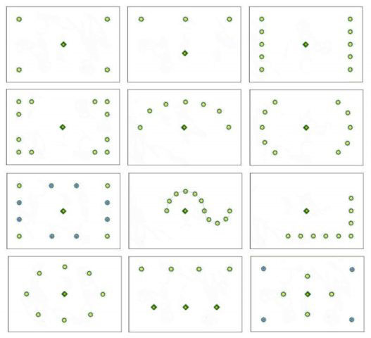 How to correctly place spotlights on a suspended ceiling