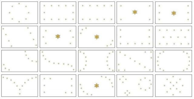 How to correctly place spotlights on the suspended ceiling