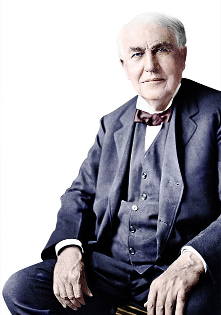 Full description of Thomas Edison's life and major inventions