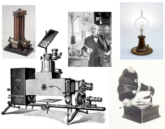Complete life description and chief inventions of Thomas Edison