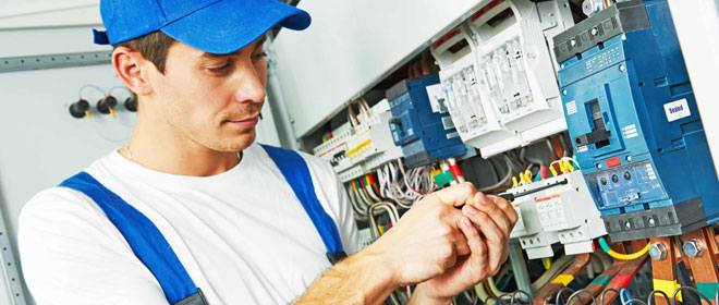 The profession of an electrician. 