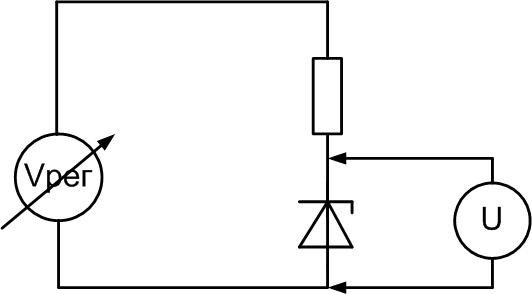 Definition of nominal voltage of stabilizing diodes. 
