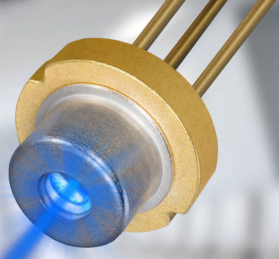 Laser semiconductor diode. 