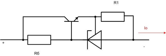 Current limiter of TL431. 