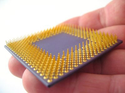 PGA processor package. 