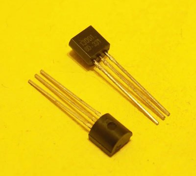 Appearance of Transistor 13001. 