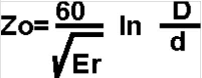 Wave impedance formula. 